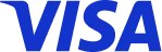 Visa card brand logo in blue text.