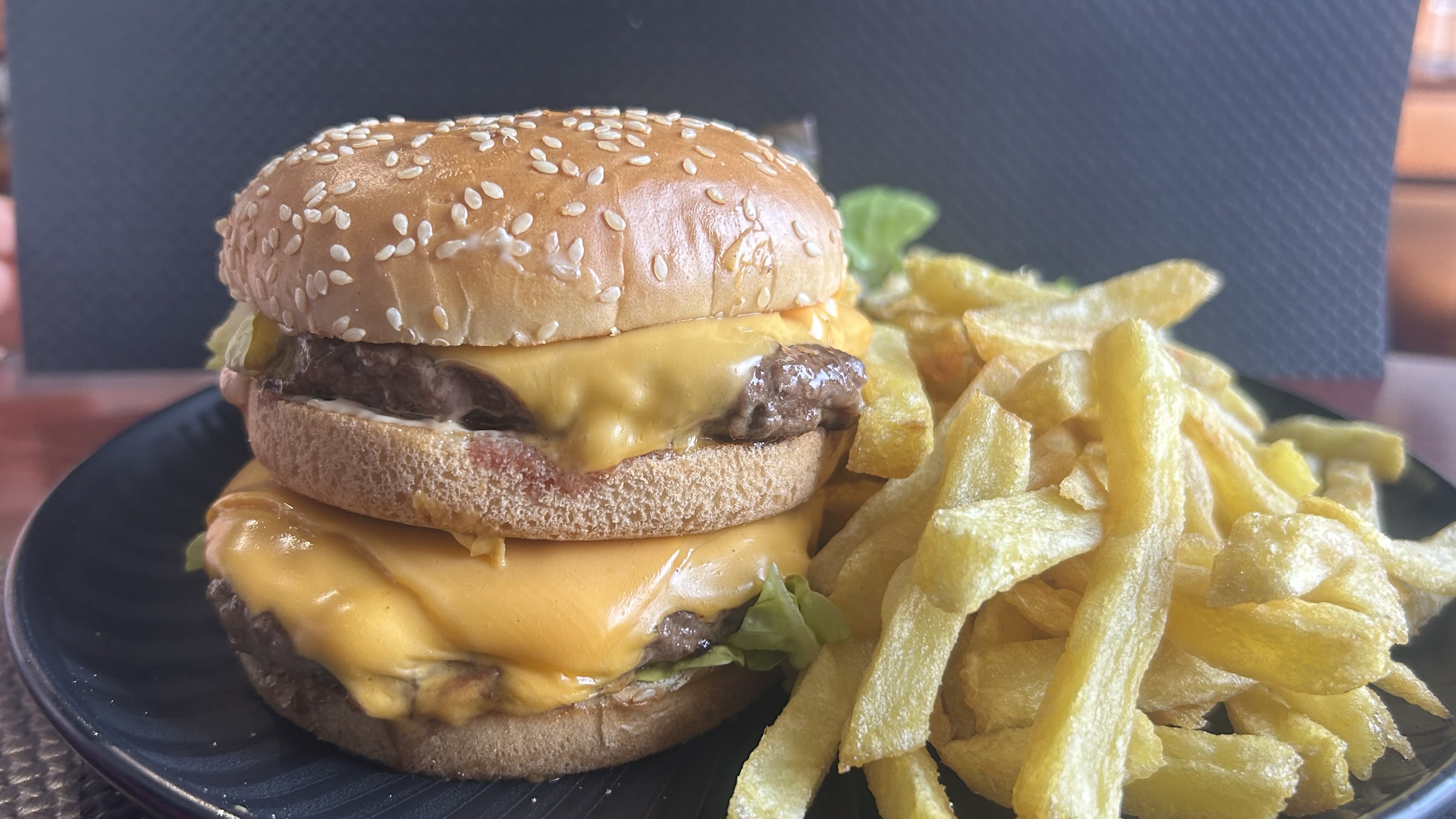 Double cheese et frites du 28