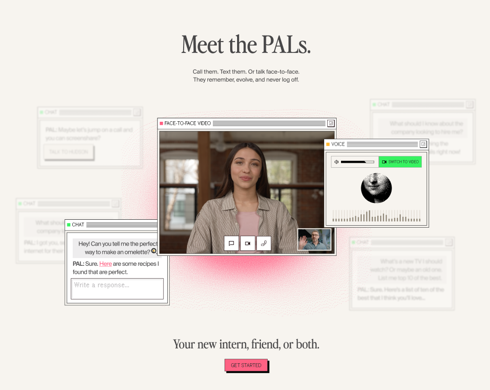 Screen from the project