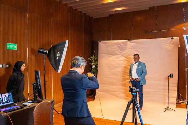 Corporate photoshoot