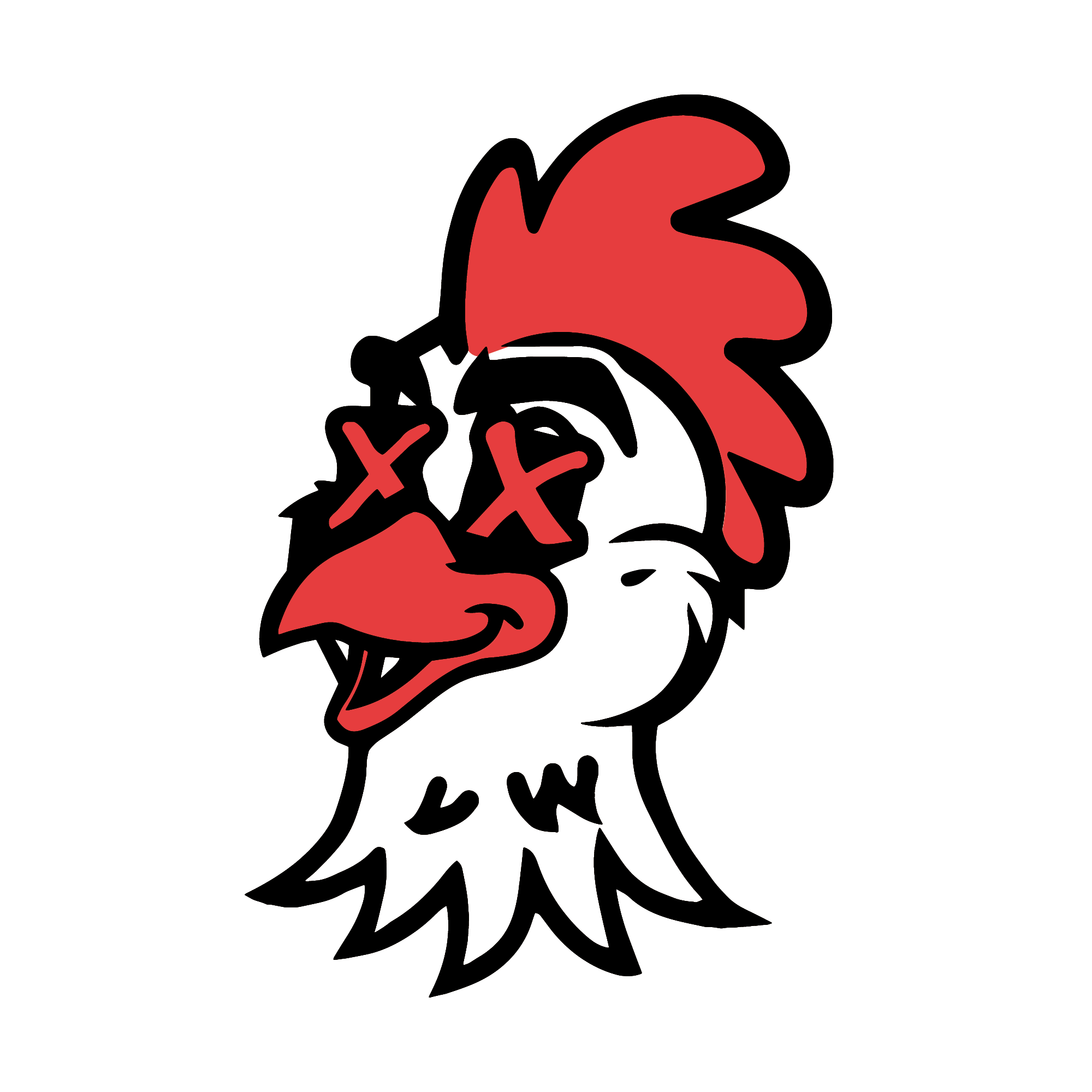 Pattersons chicken head logo