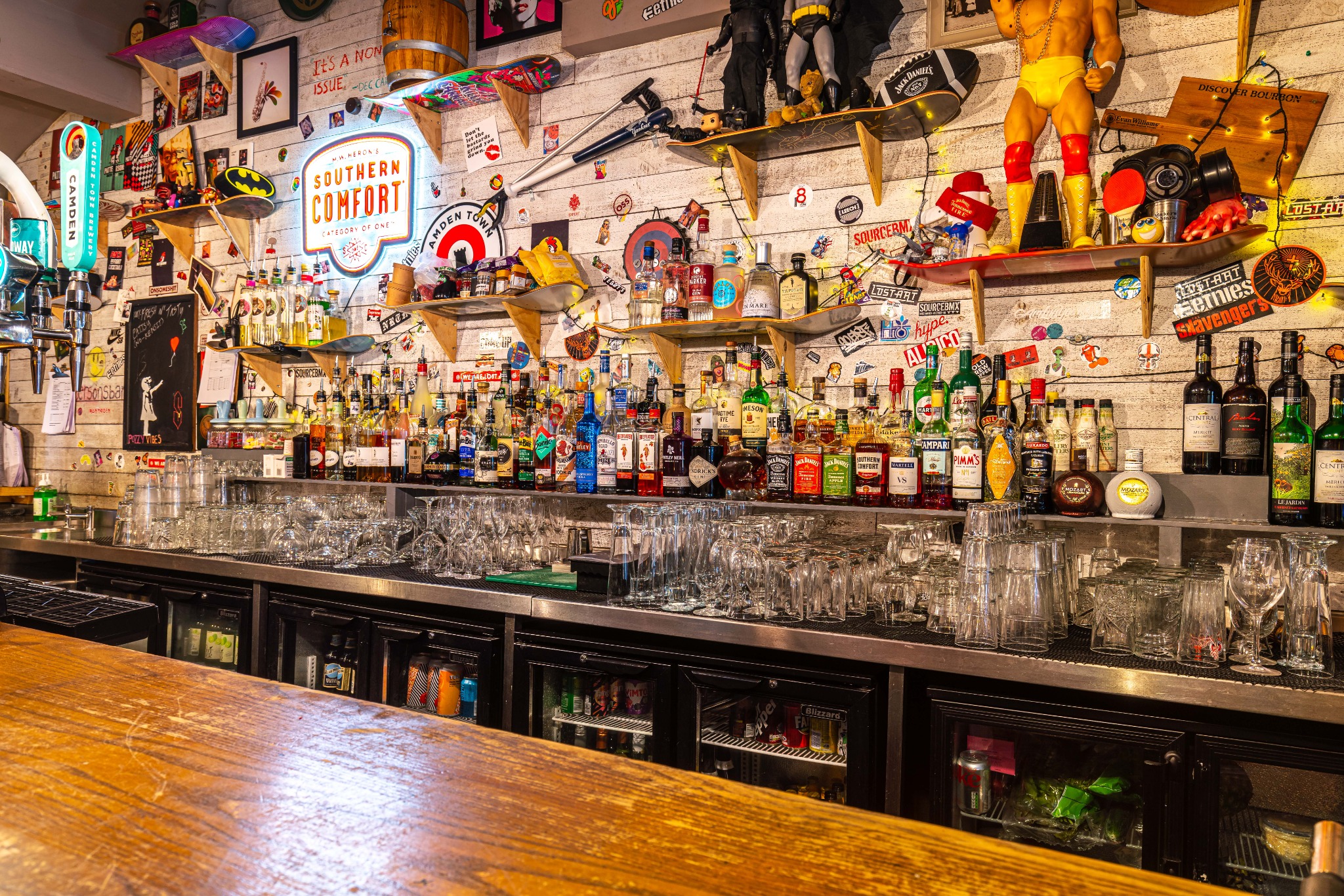 Bar at Pattersons Gradwell Street in Liverpool