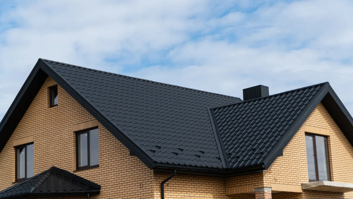 Metal Roof Color Black Metal Roofing