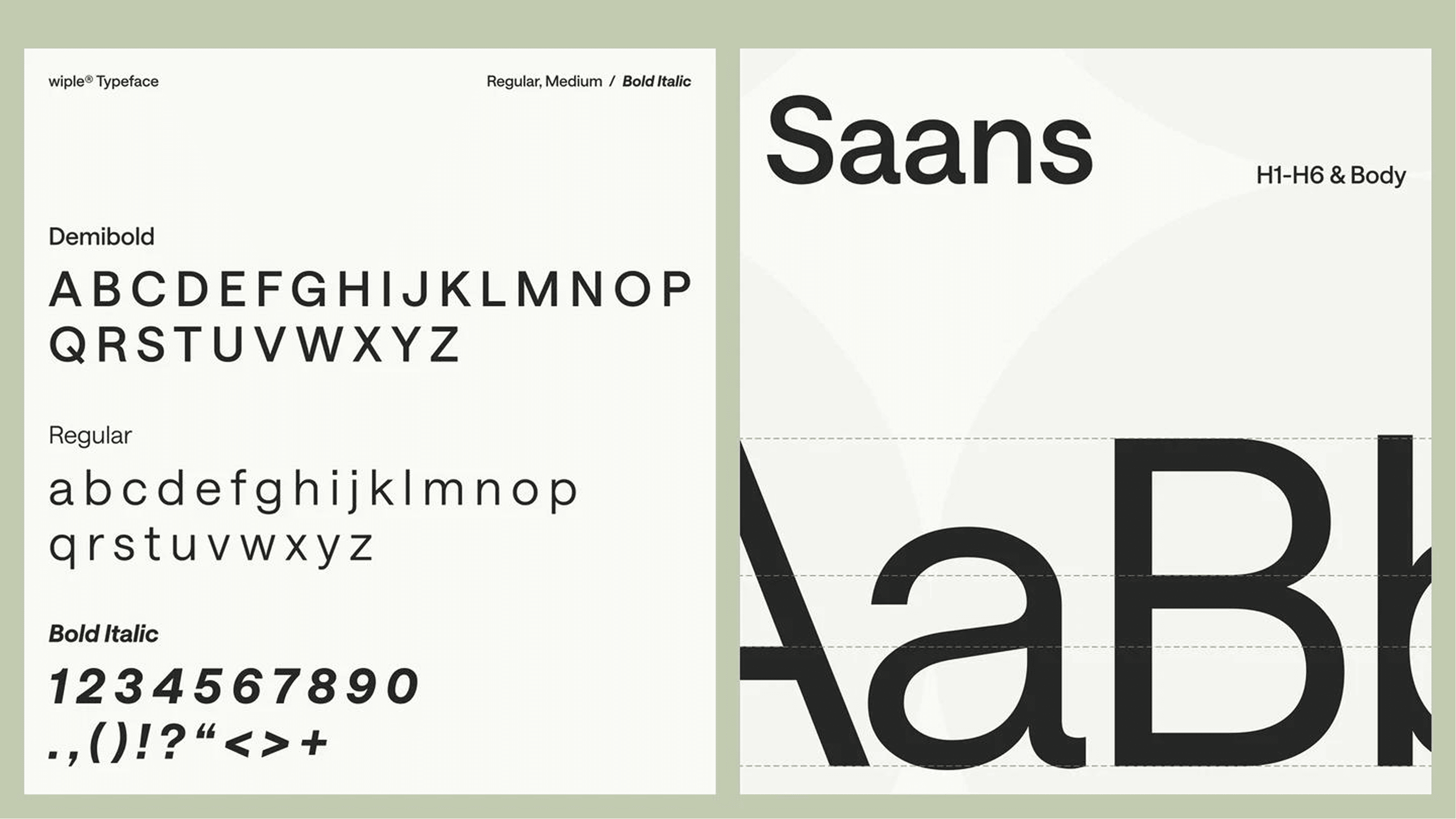 Studio Faitout Typografie-System und Schriftanwendung