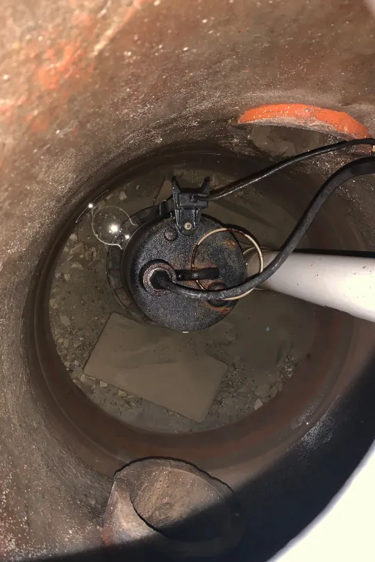 A sump pump