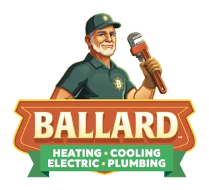 Ballard logo with the mascot, a technician holding a wrench.