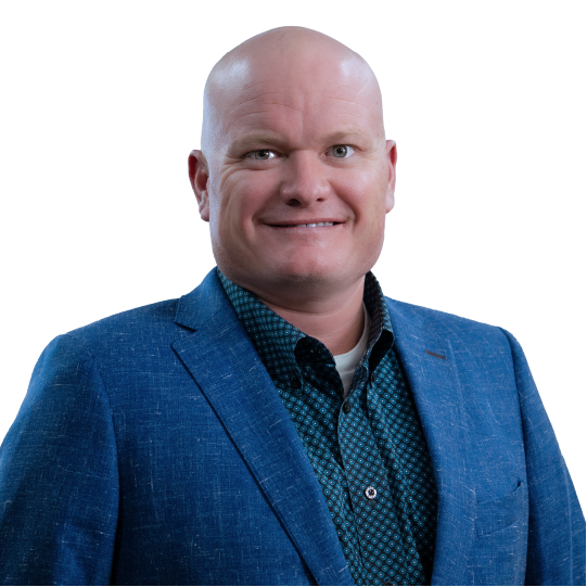 Headshot of Kyle Hogue, President, Wireline Services