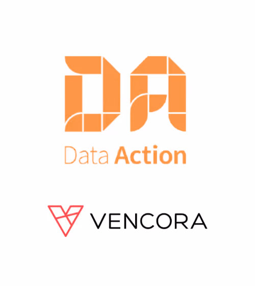 Data Action and Vencora logos