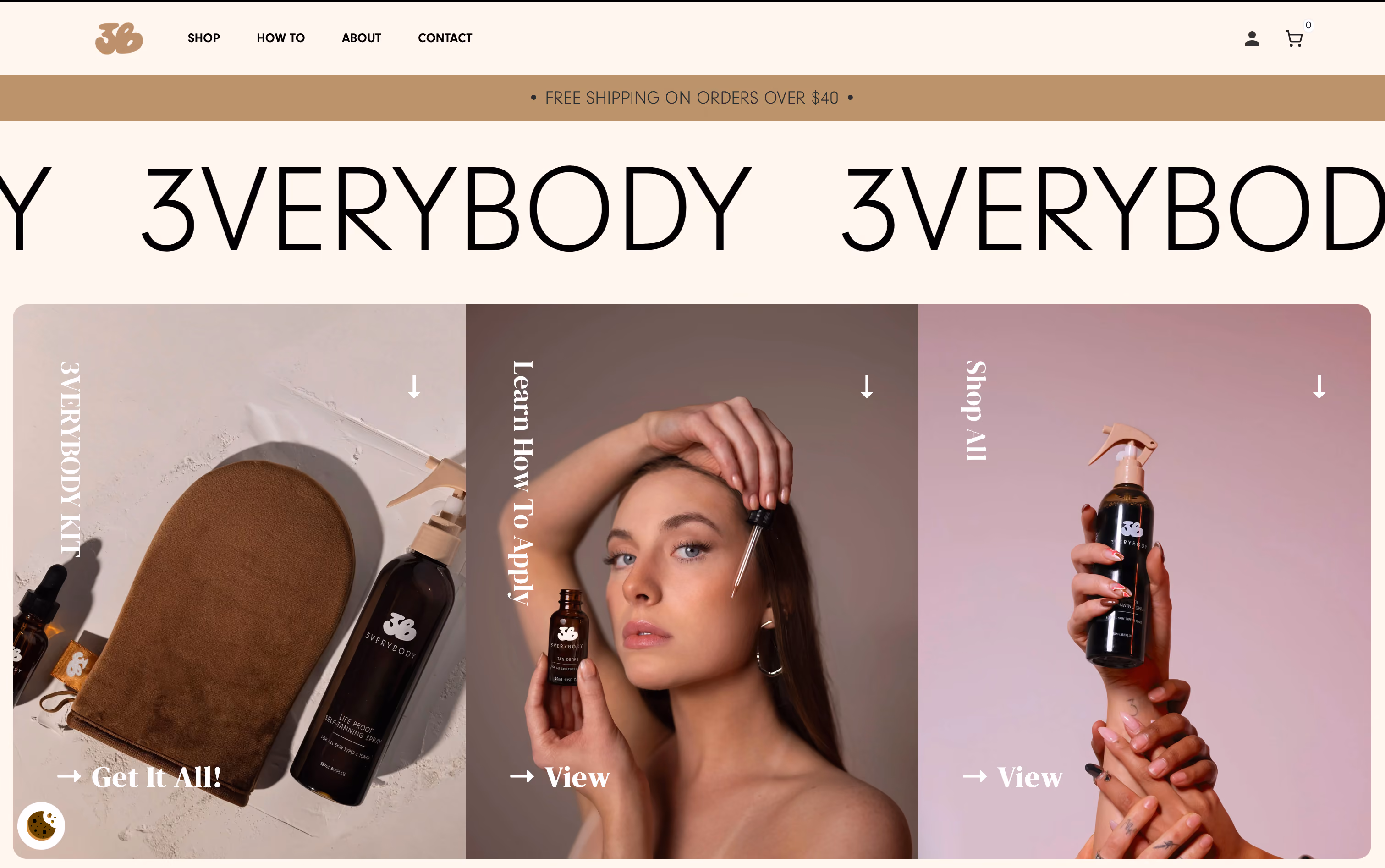 3VERYBODY Website