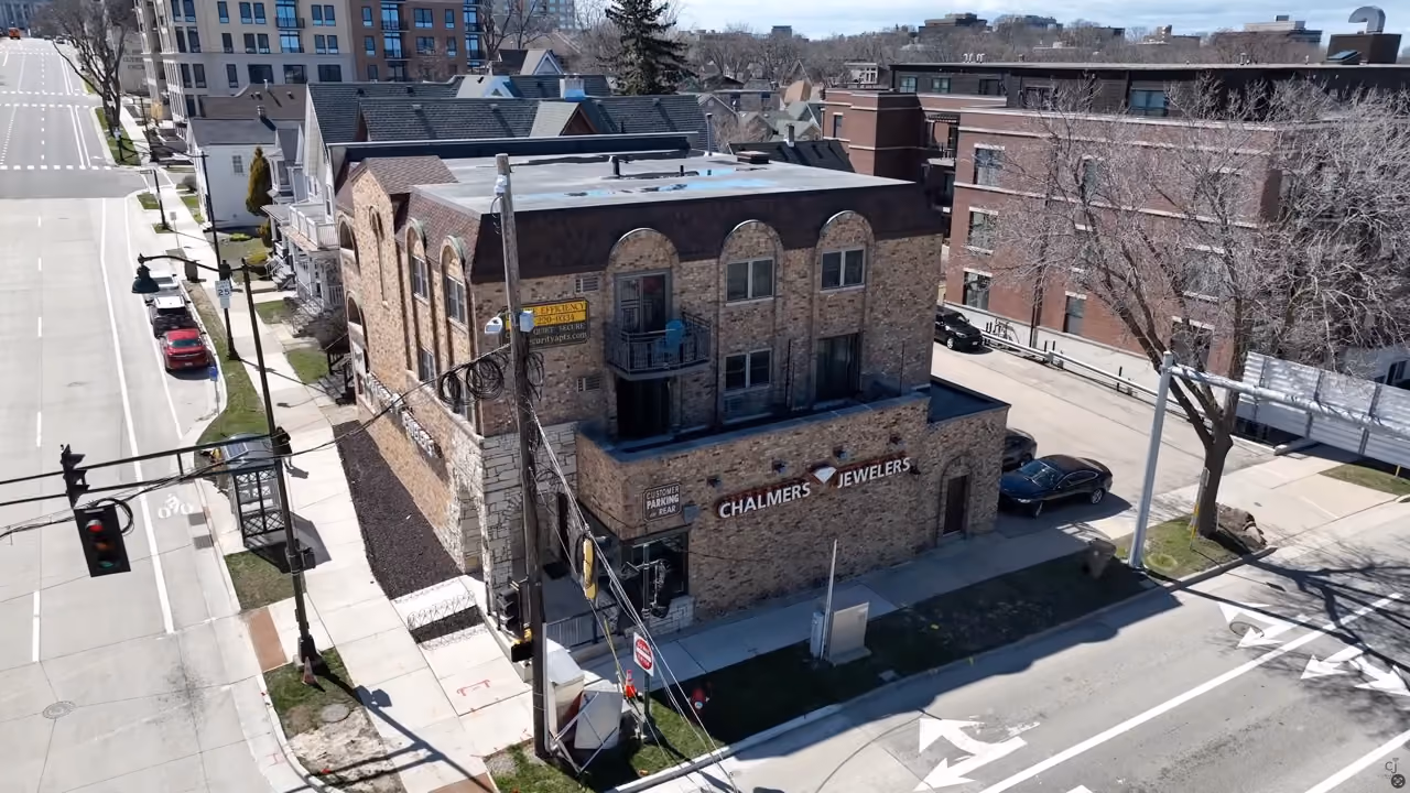 Frame from the Chalmers Jewelers company story, family owned since 1992