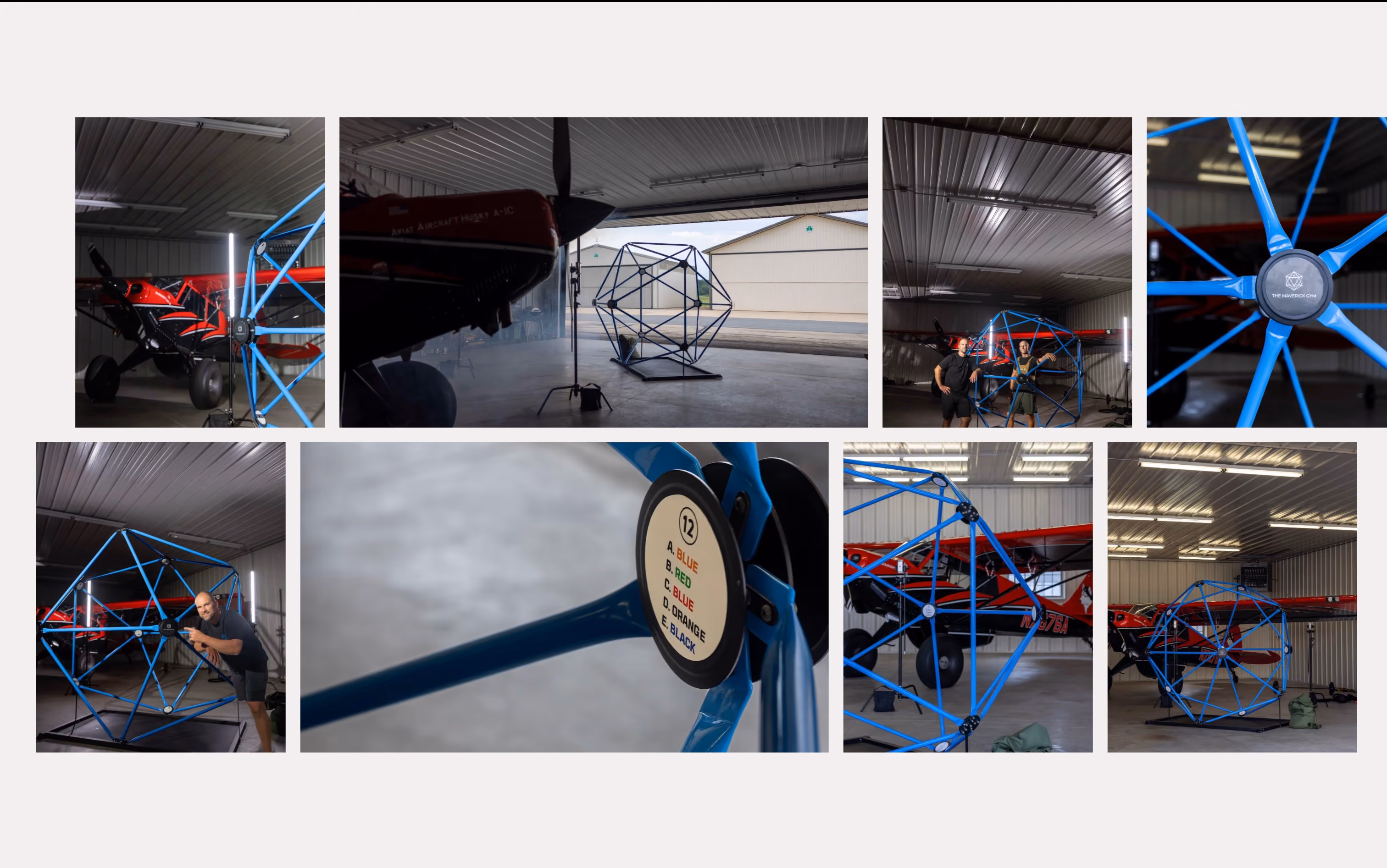 A section of the Maverick Gym site explaining the training system