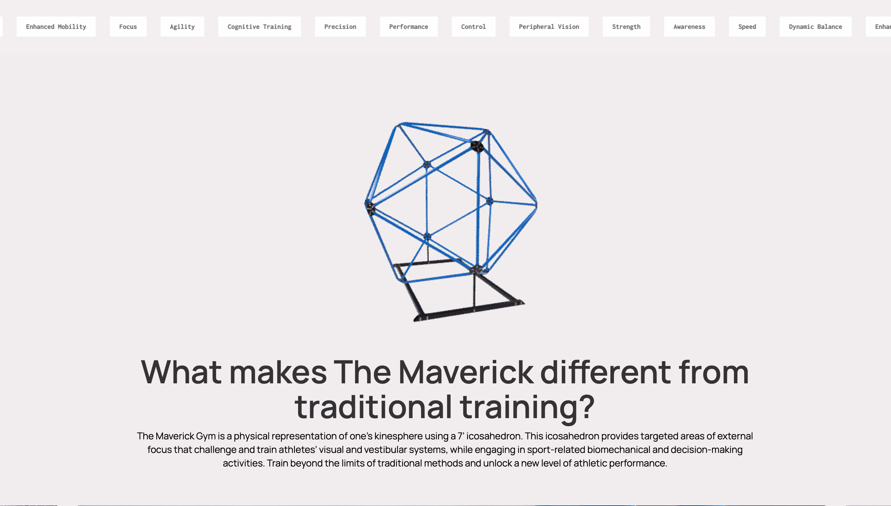 A 3D model of The Maverick built for the website