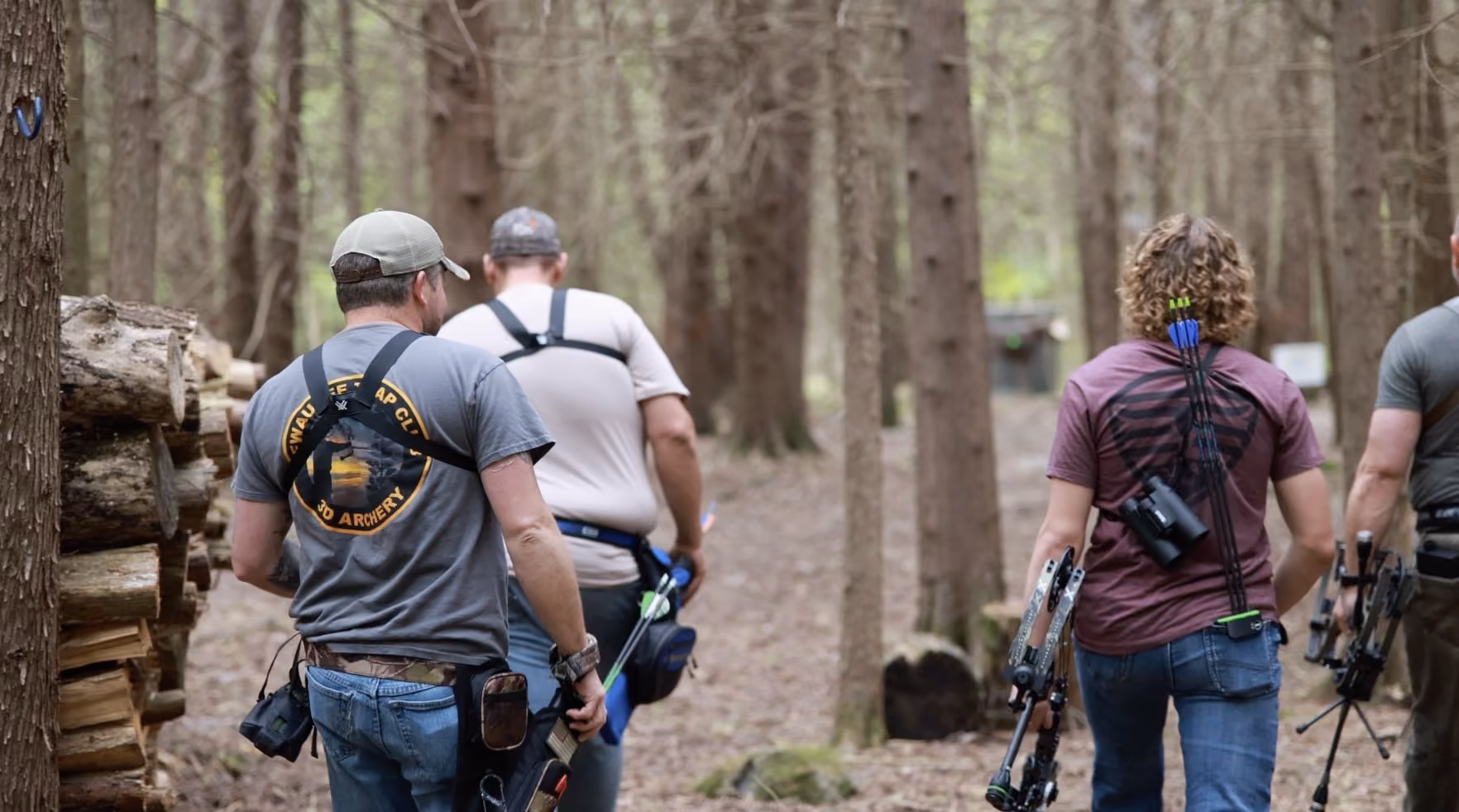 Slow motion coverage of the 2023 Wellness Co-Op archery shoot