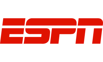 ESPN logo in bold red letters.