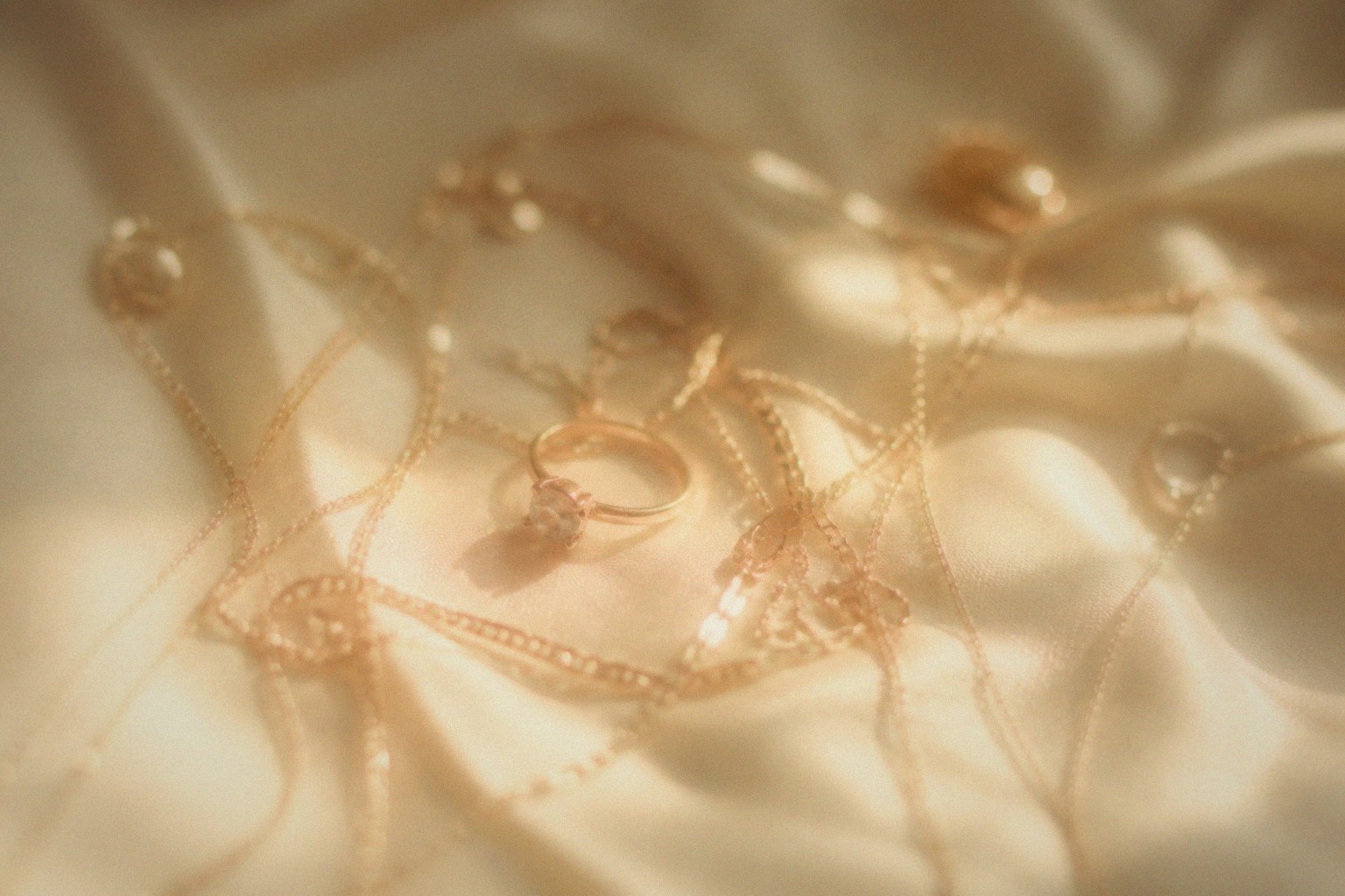 Fine jewelry staged for a free quote