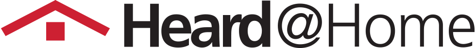 logo for Heard at Home page