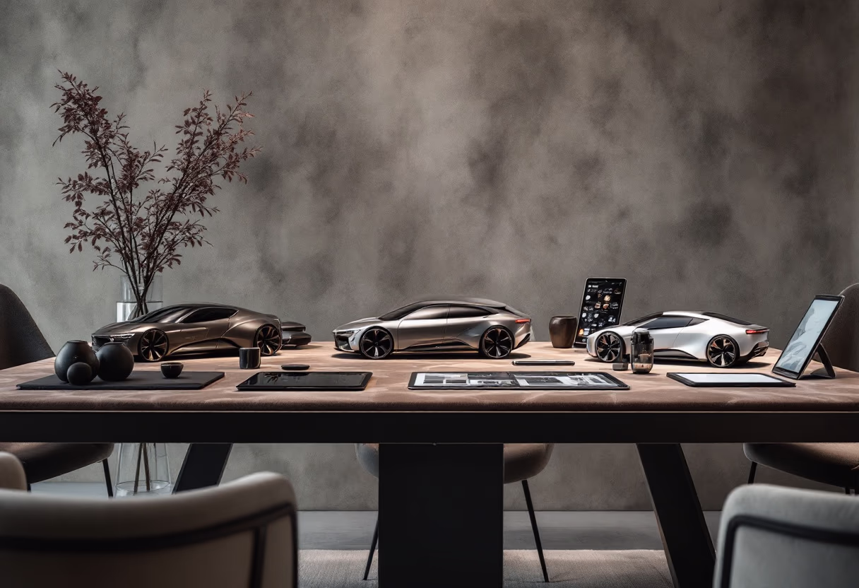 image of an office collaboration scene (for a mobility and transportation)