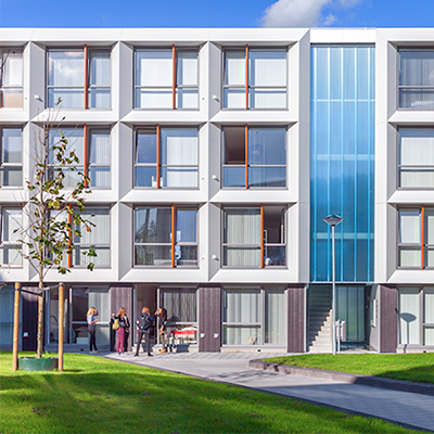 image of office building exterior (for a mobility and transportation)