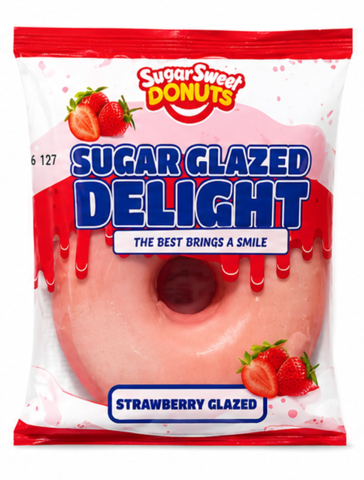Strawberry Glazed donut