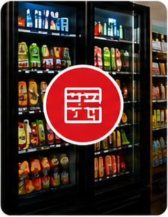 Refrigerated micro market display