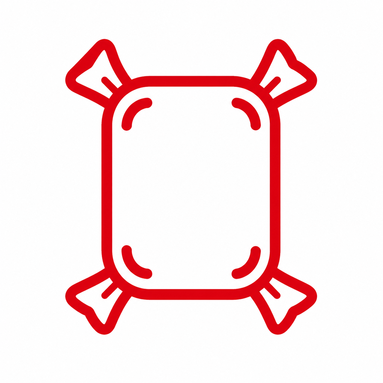 Individually wrapped package icon