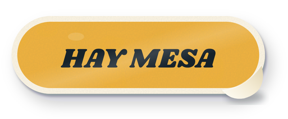 Sticker: hay mesa