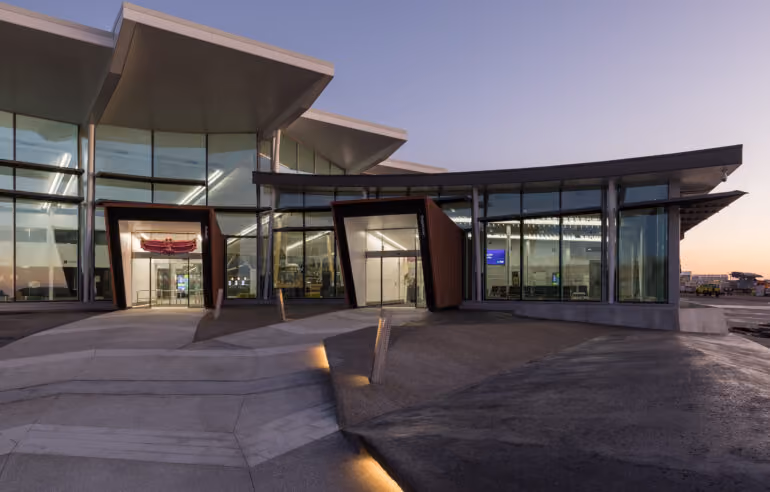 New Plymouth Airport Terminal