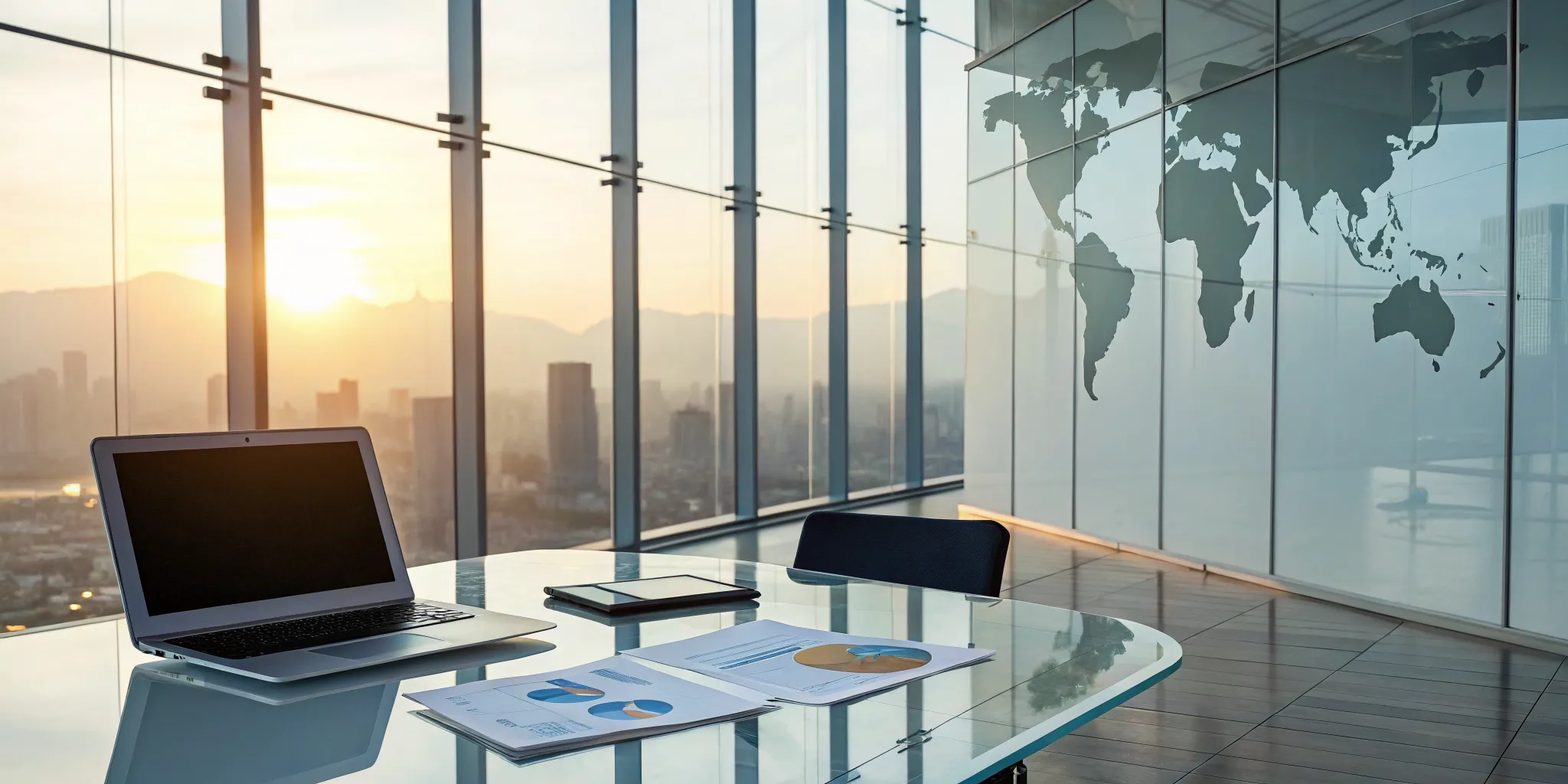 A world map comparing nearshore vs offshore outsourcing.