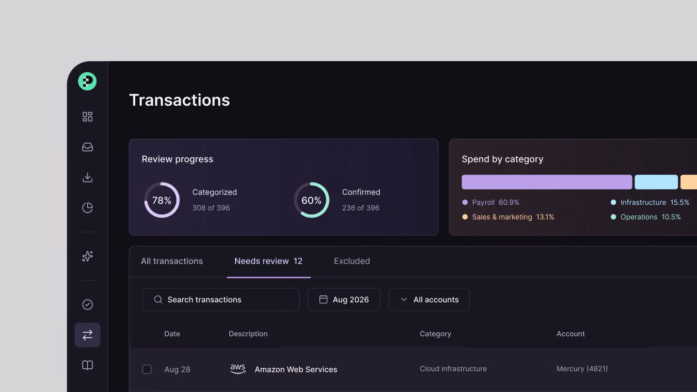 Keep every transaction in check