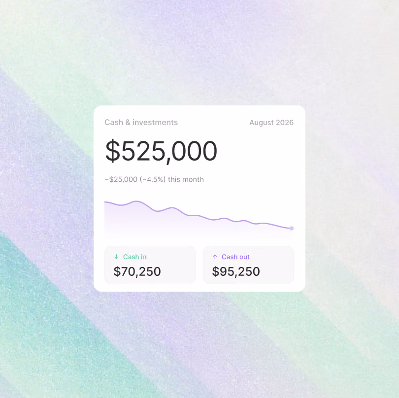 See where money moves