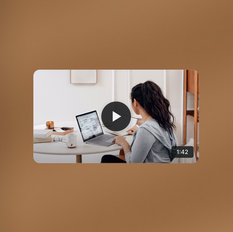 Video tutorial preview within the support assistant.