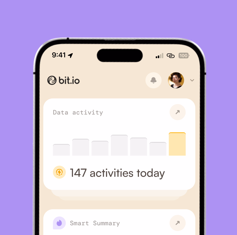Bit.io — Daily database activity.