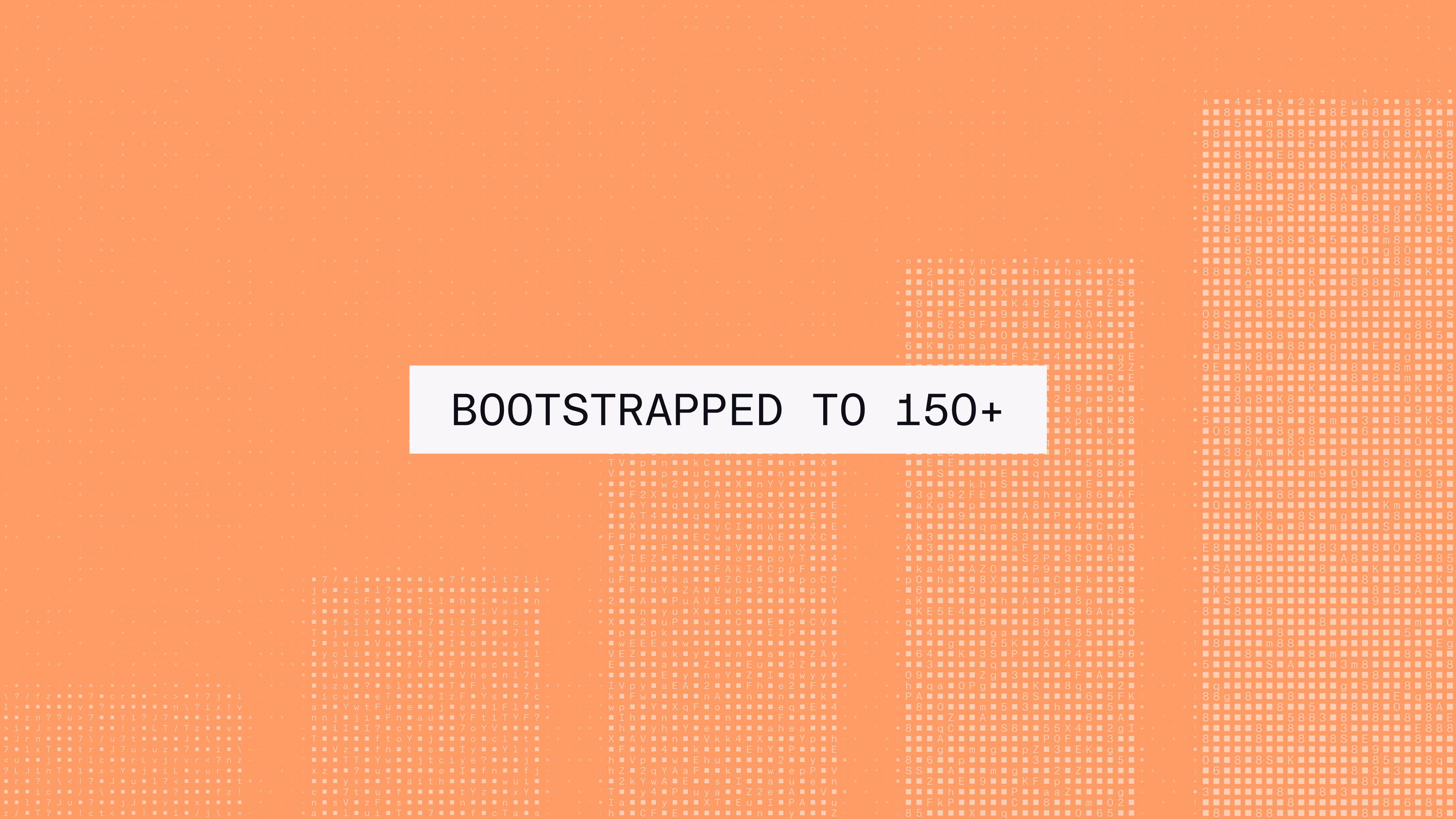 How we bootstrapped our business