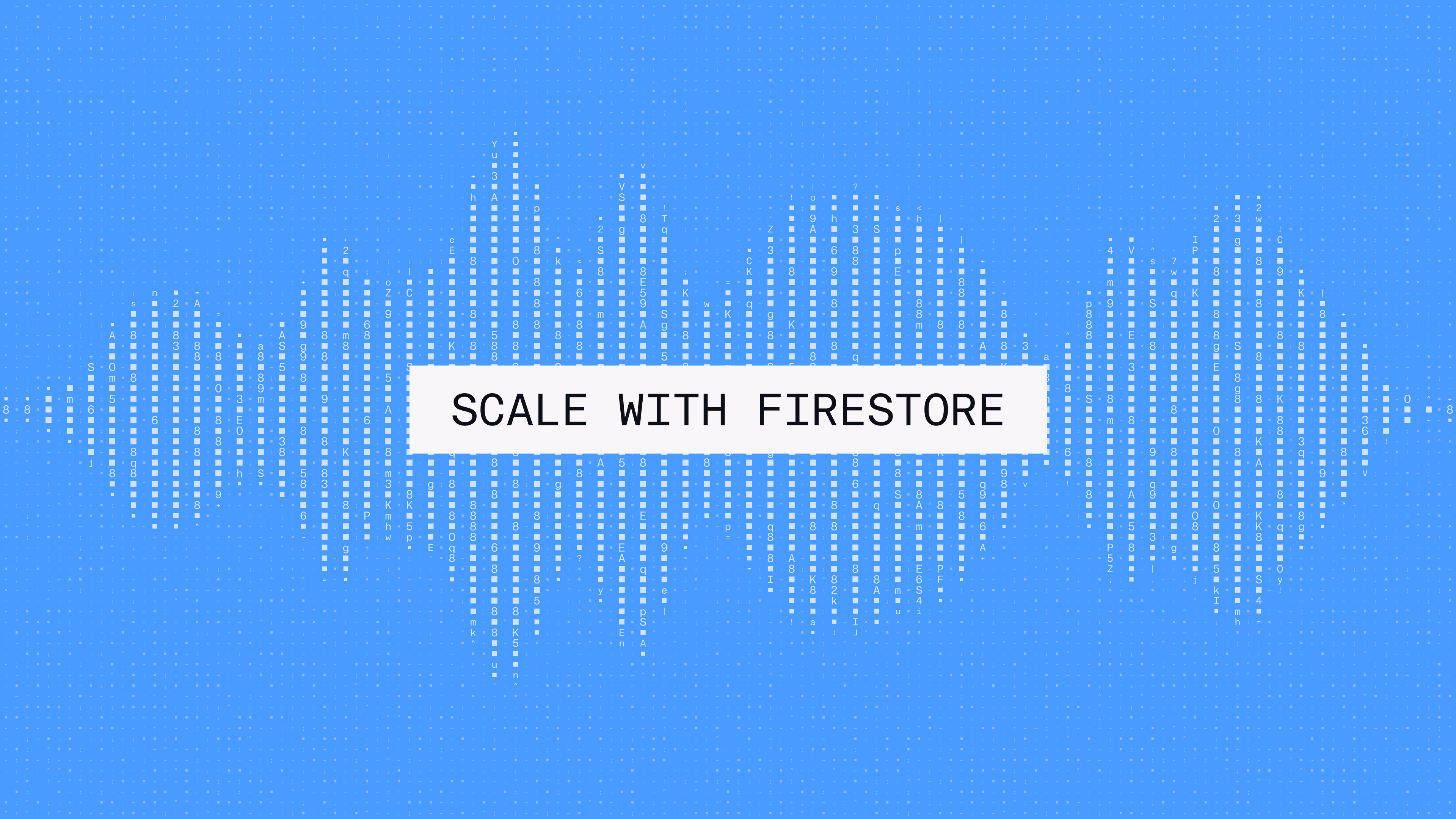 Tech Talk: Cloud Firestore