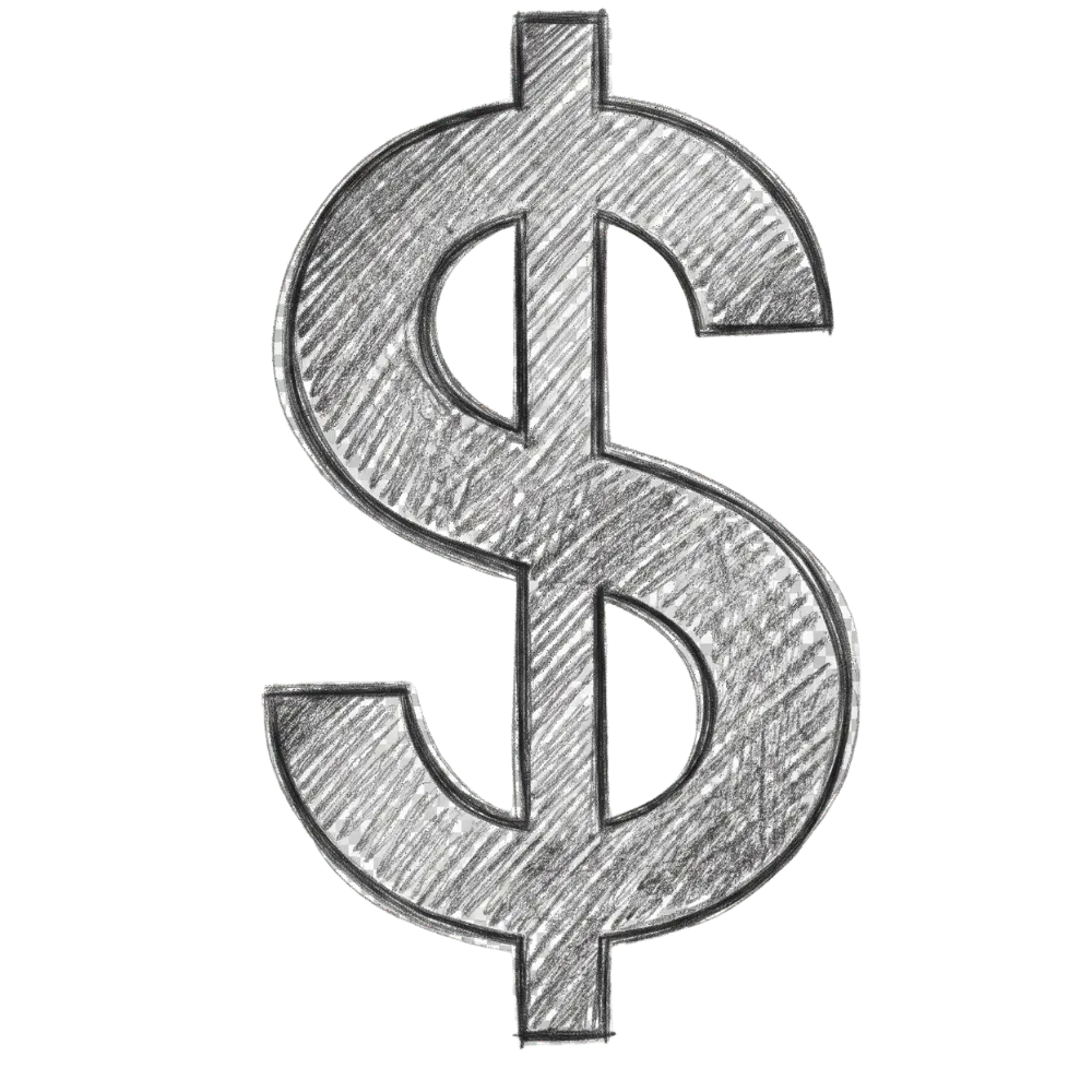 Dollar sign icon