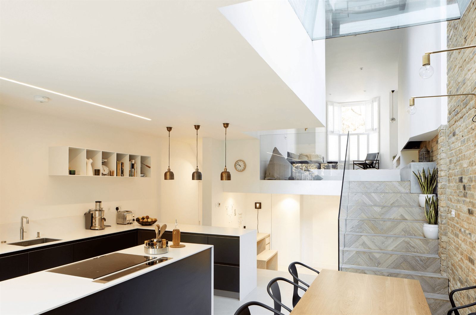 a renovated space in an islington home