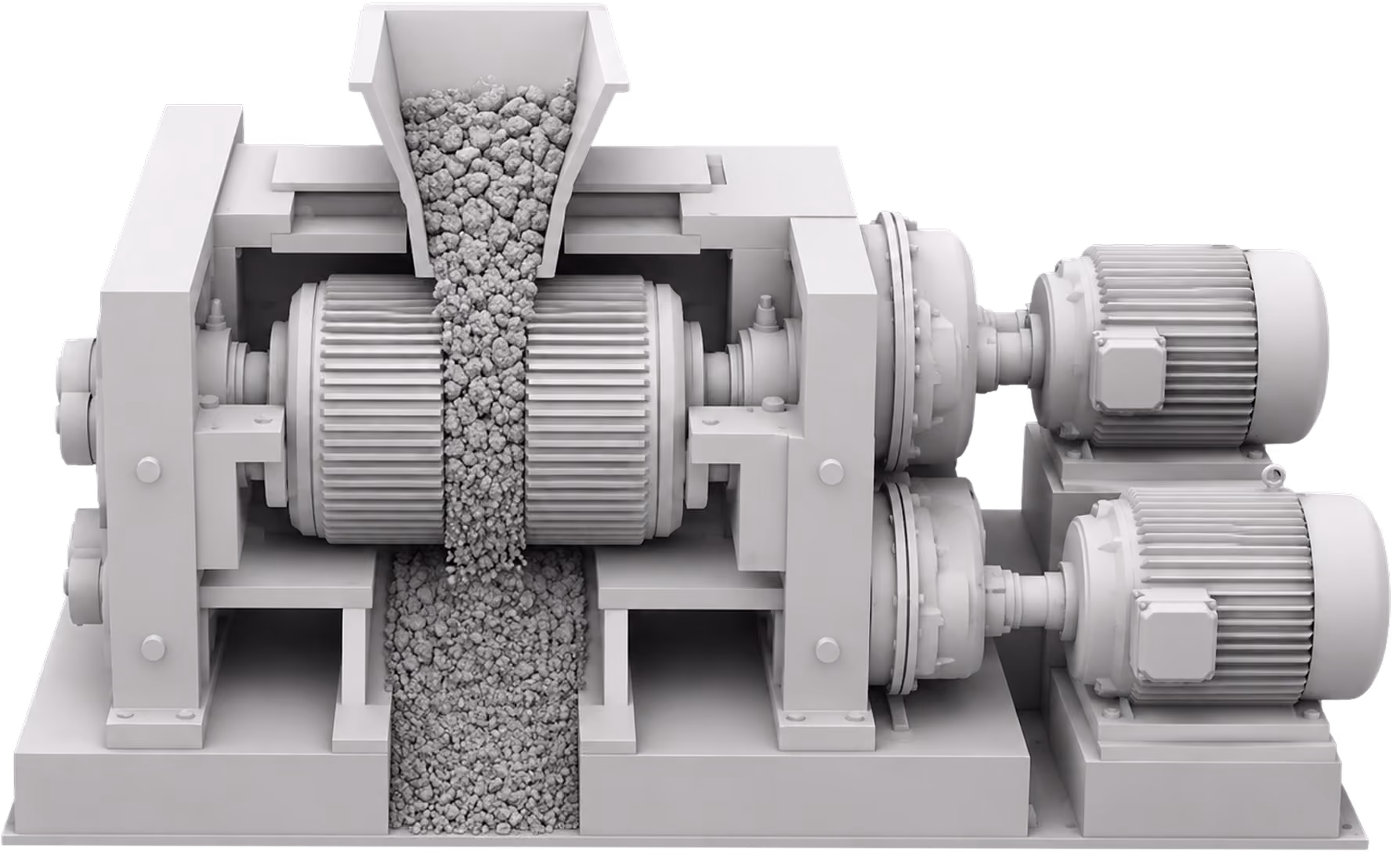 Grinding and mixing equipment for existing cement feedstocks