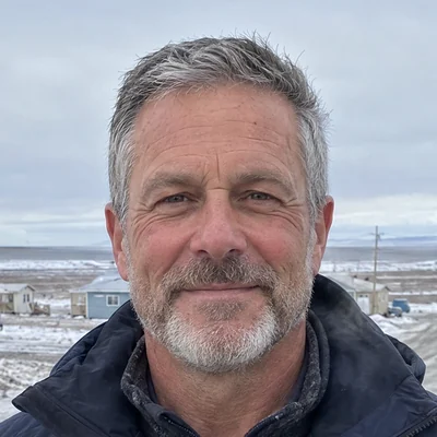 Ryan Mitchell, outdoor expert, in Utqiagvik, Alaska