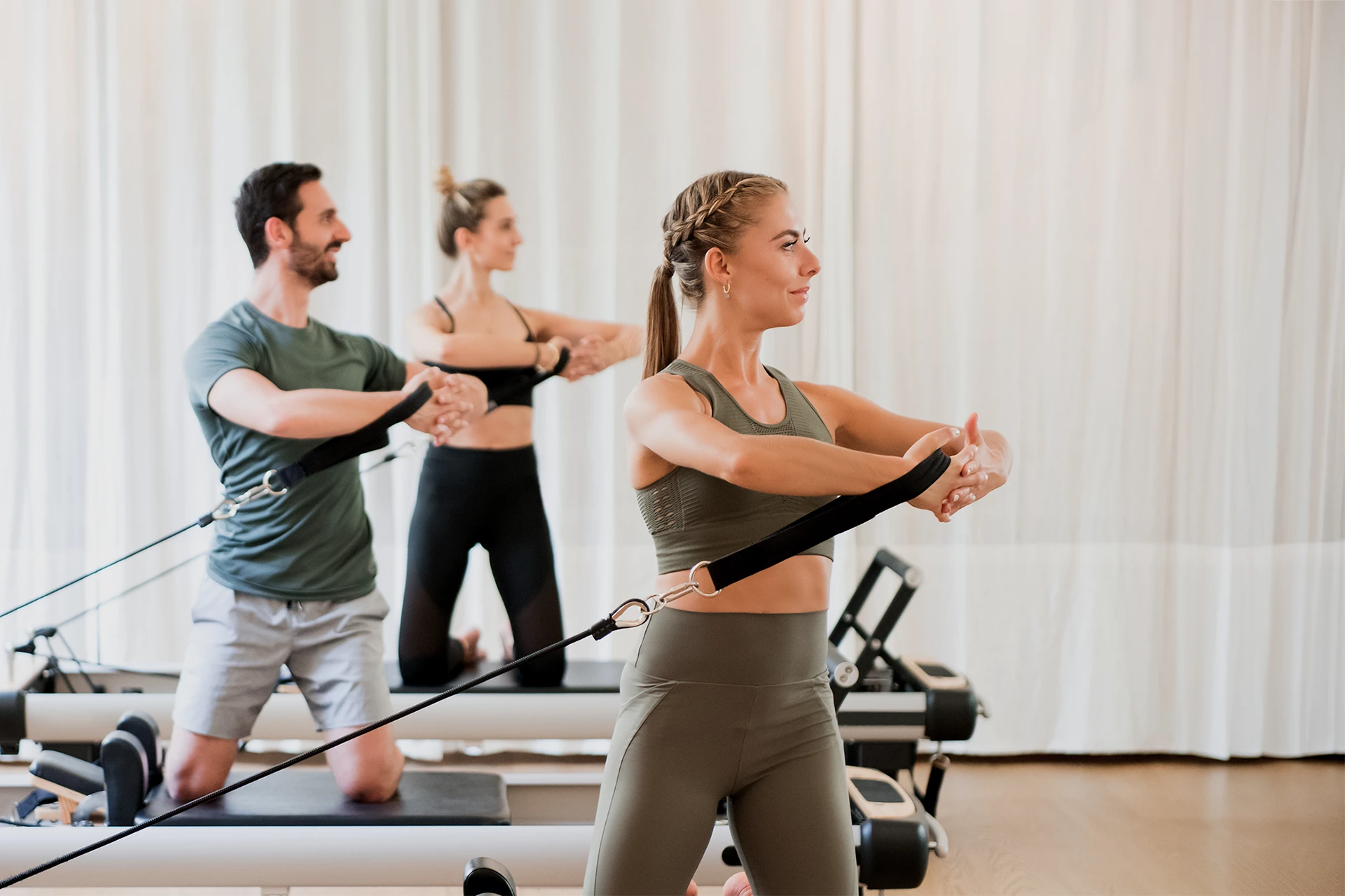 Cours de pilates reformer à Motio