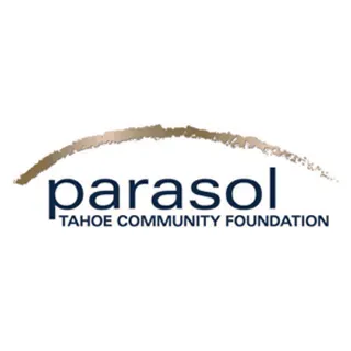 Parasol Tahoe Community Foundation logo with text and a curved brushstroke above.
