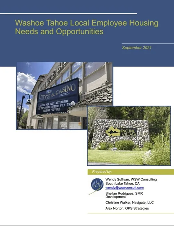 South Shore Region Local Resident Housing Action Plan