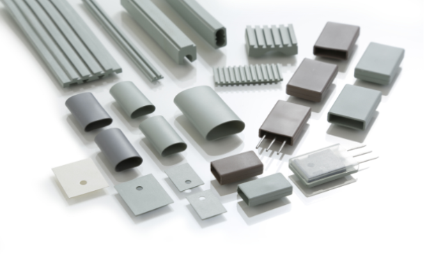 SARCON rubber type thermal interface materials in various shapes and forms