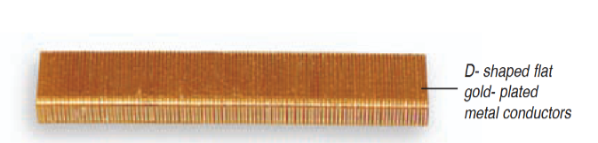 Zebra Gold 8000 elastomeric connector