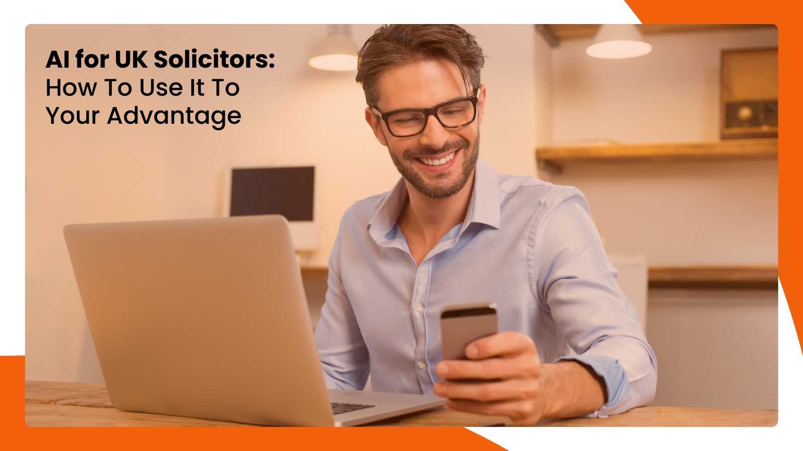 Lawyer accessing AI