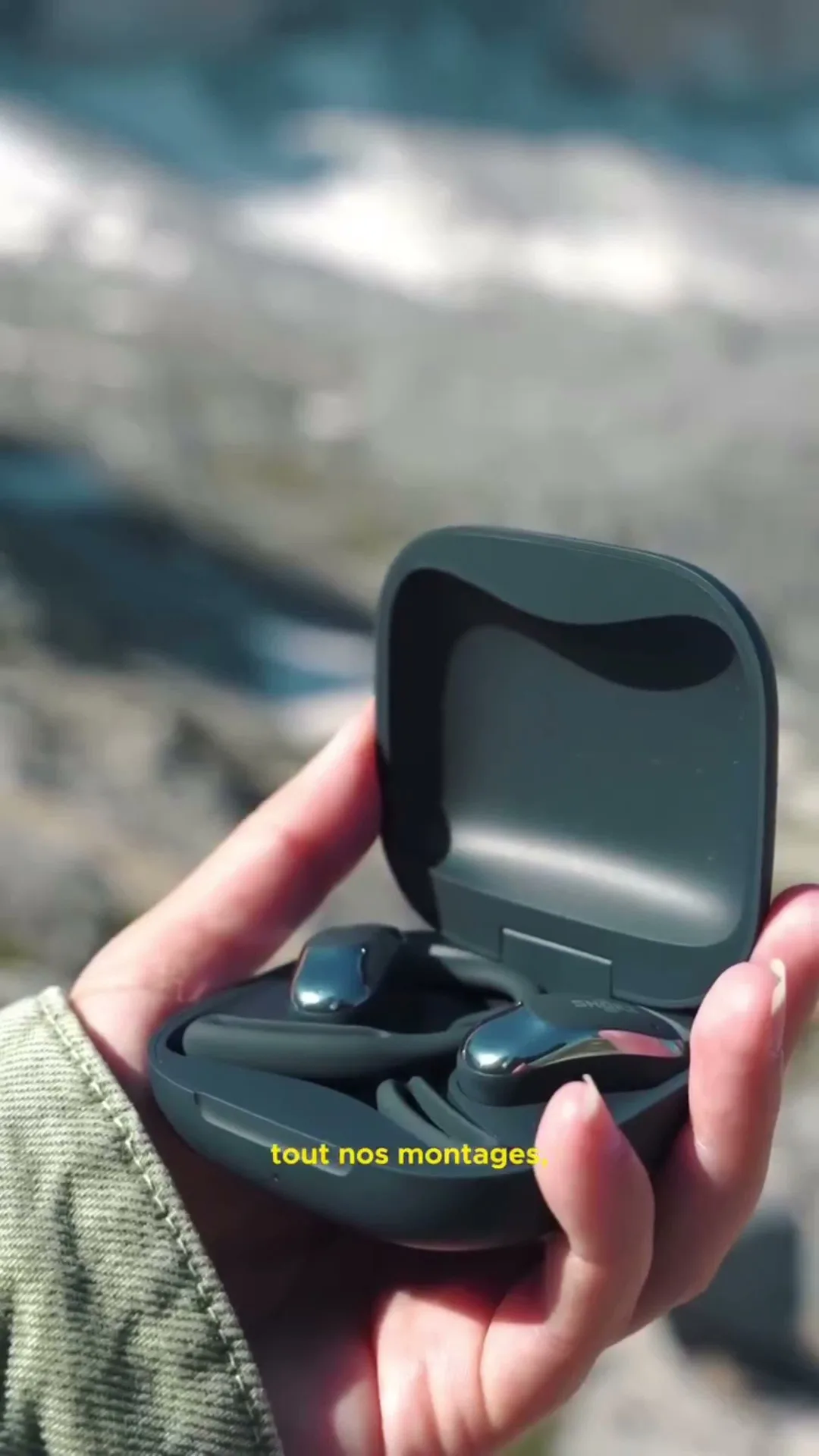 Shokz open-ear headphones