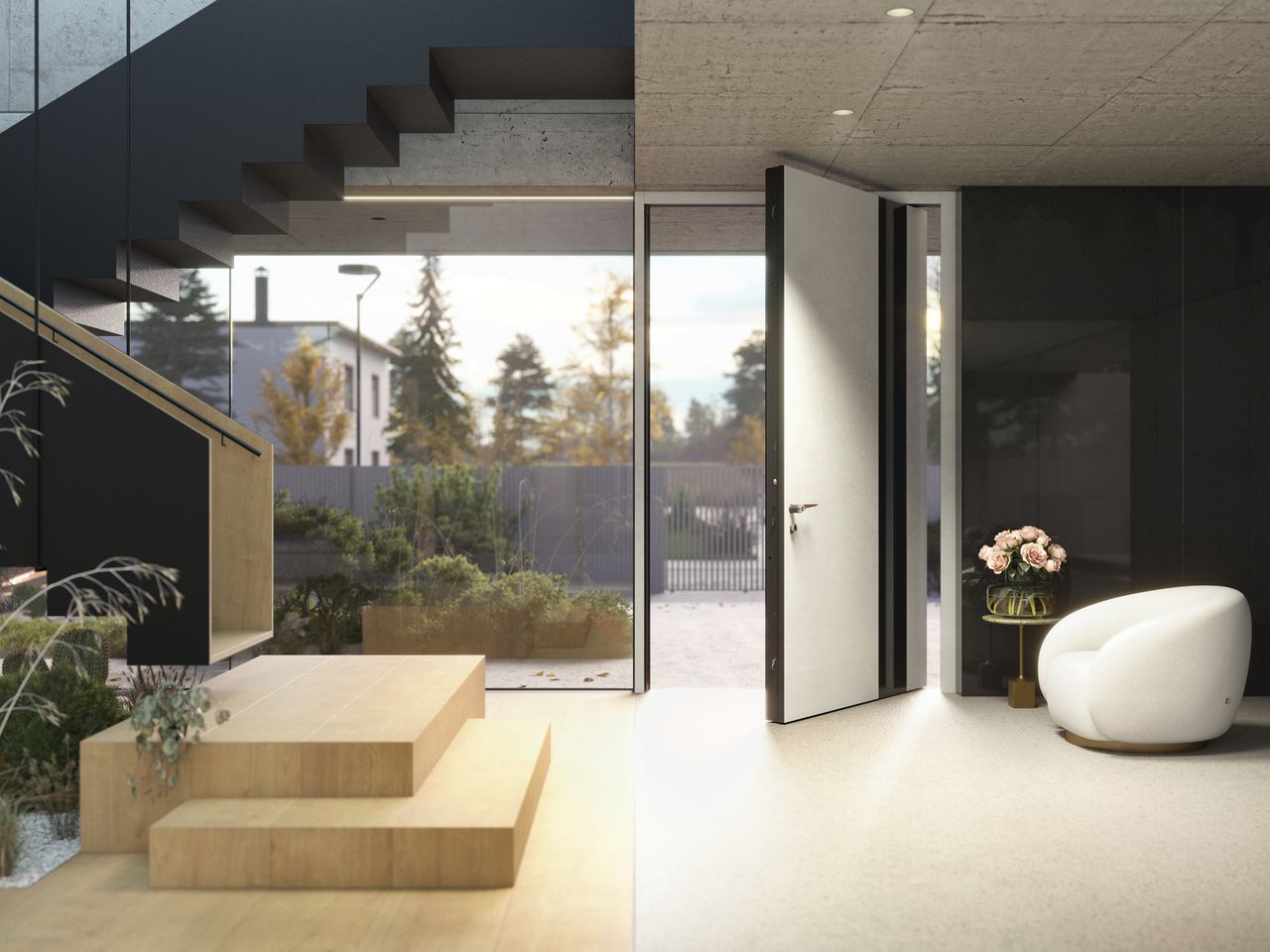 Moderne Haustüren von Eibel für unterschiedliche Hausstile