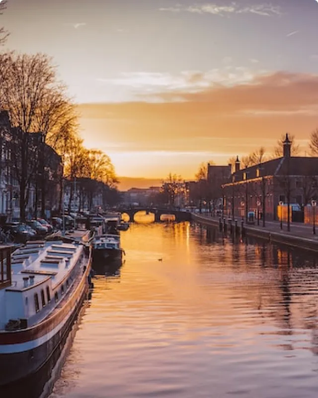 Amsterdam night time