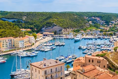North Sardinia and Corsica sailing route