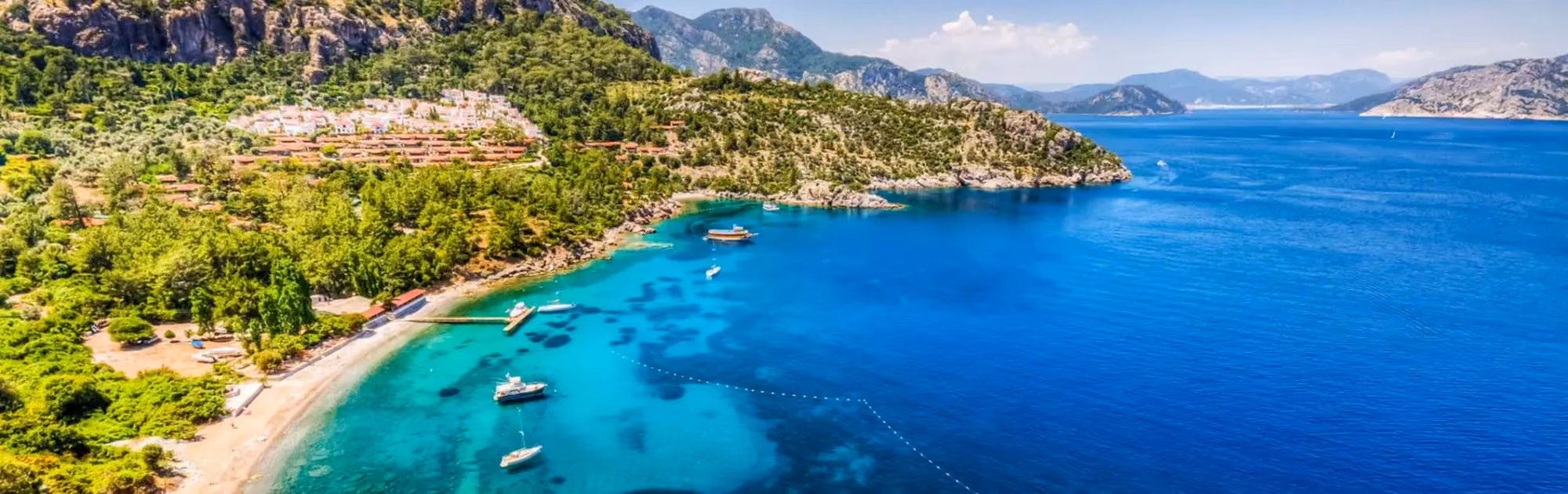 Westroute nach Marmaris Segelgebiet