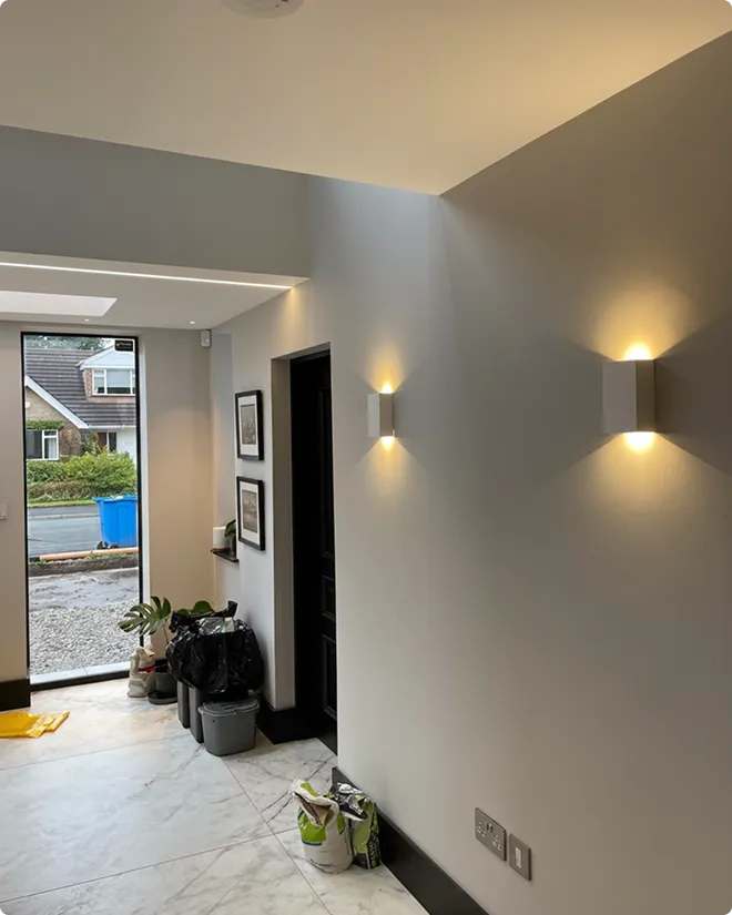 MF ceiling and soundproofing works at Blueberry Road, Bowdon